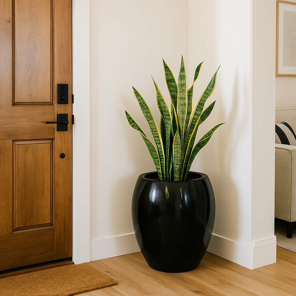 Coconut Pot Big ā Decorative Fiberglass Planter for Indoor & Outdoor Spaces