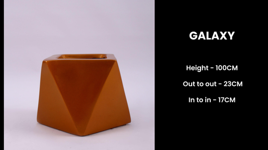 Galaxy Planter – Compact Fiberglass Pot for Modern Indoor Spaces